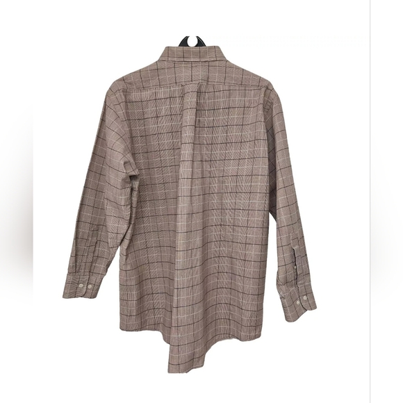 Croft & Barrow Single Needle Tailoring Wrinkle Resistant Size 17 32/33 Brown - Picture 2 of 10